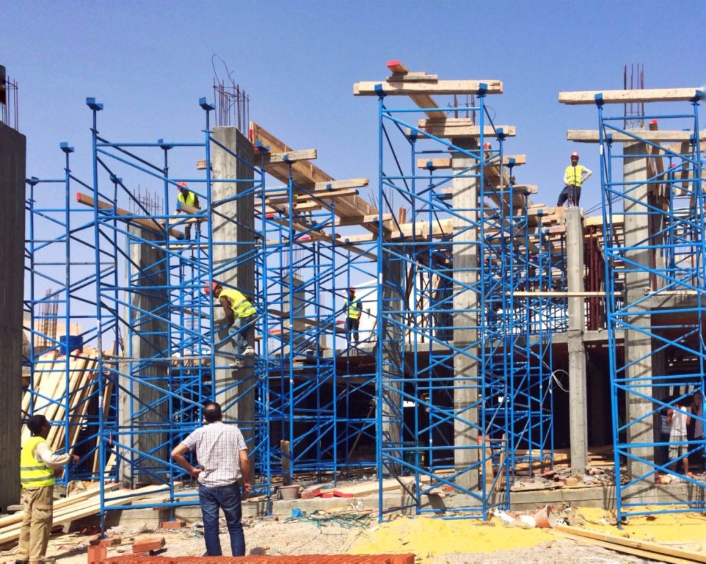 in a construction site 1