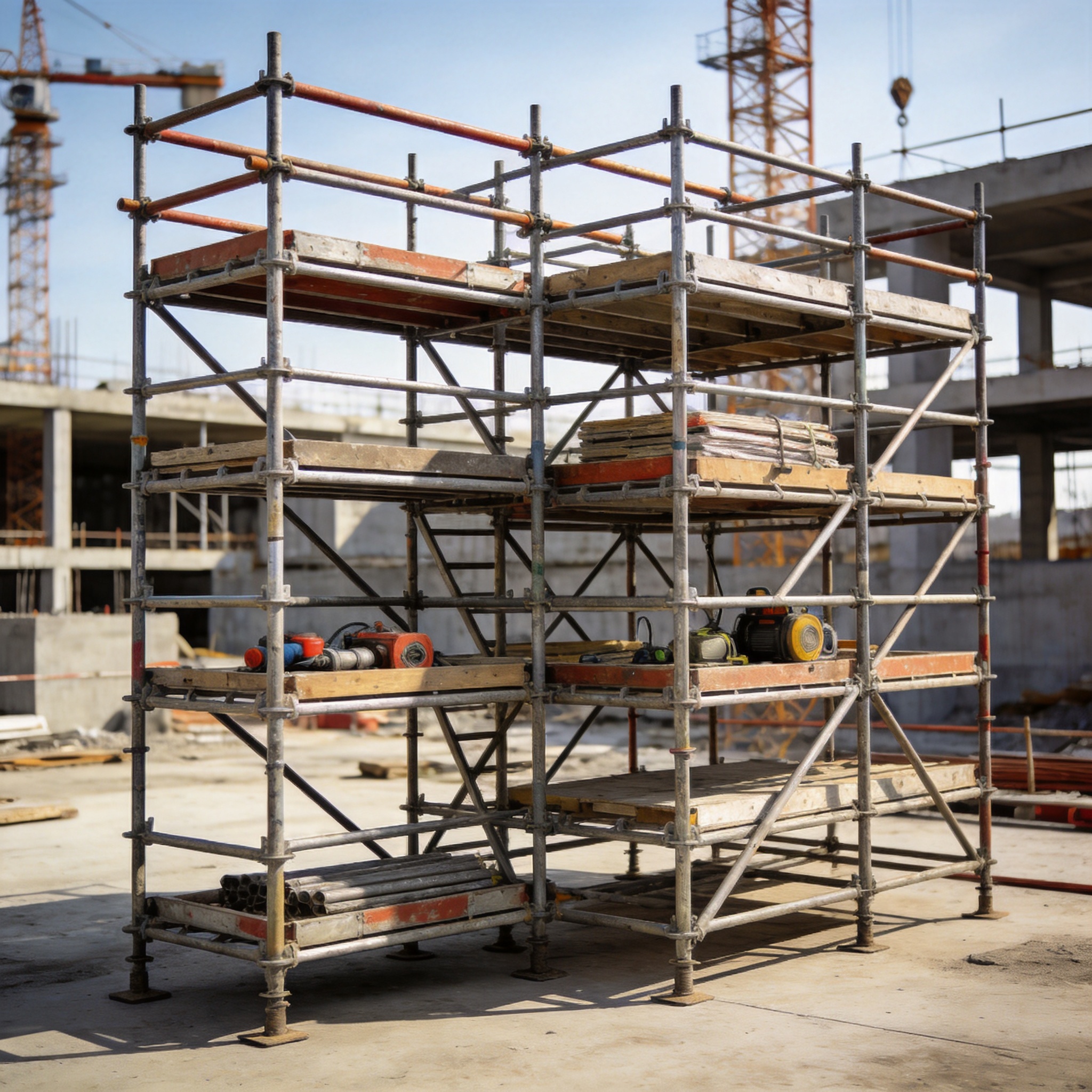 How many scaffolds can you sta 00