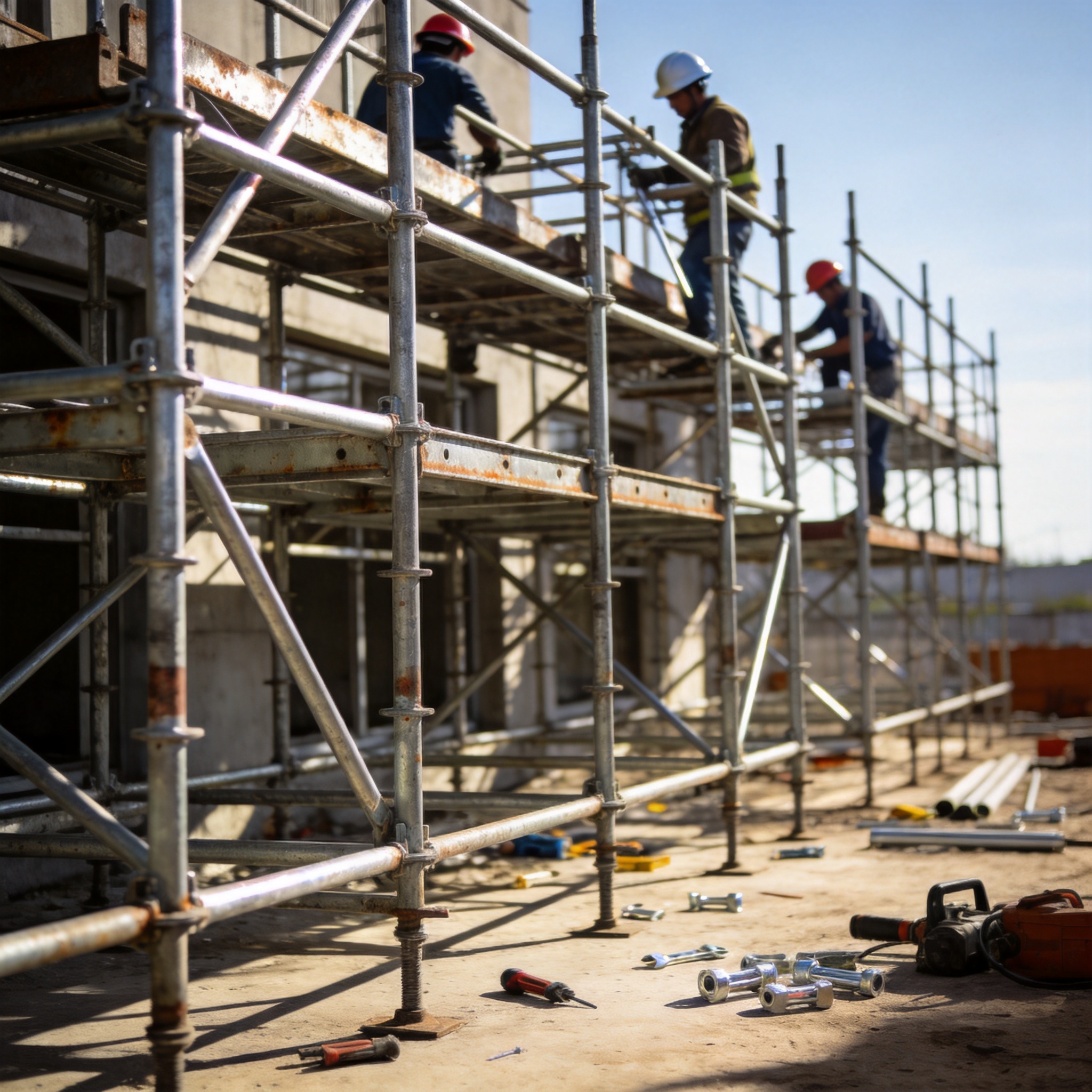 How much to hire scaffolding f 00
