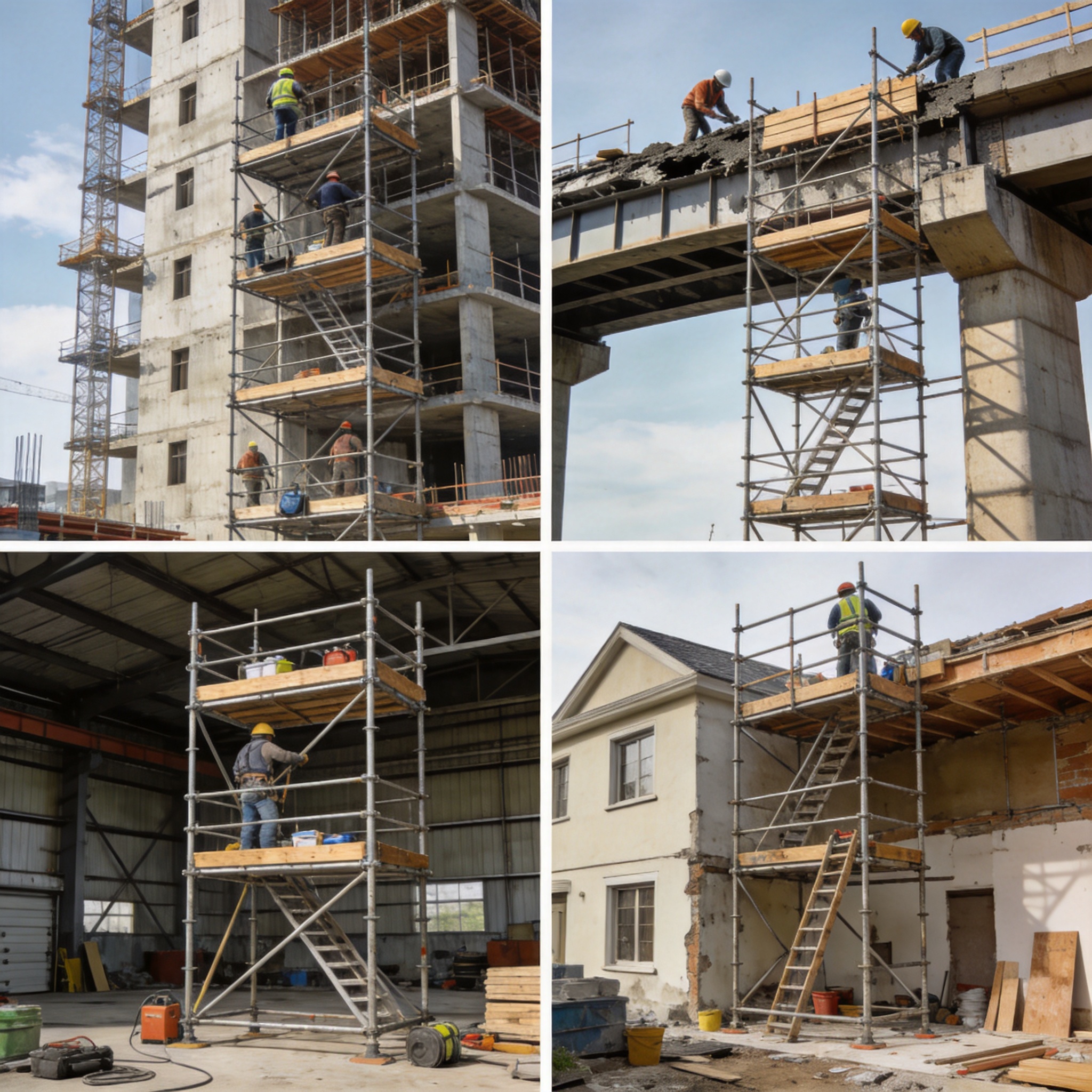 What are the 4 types of scaffo 00