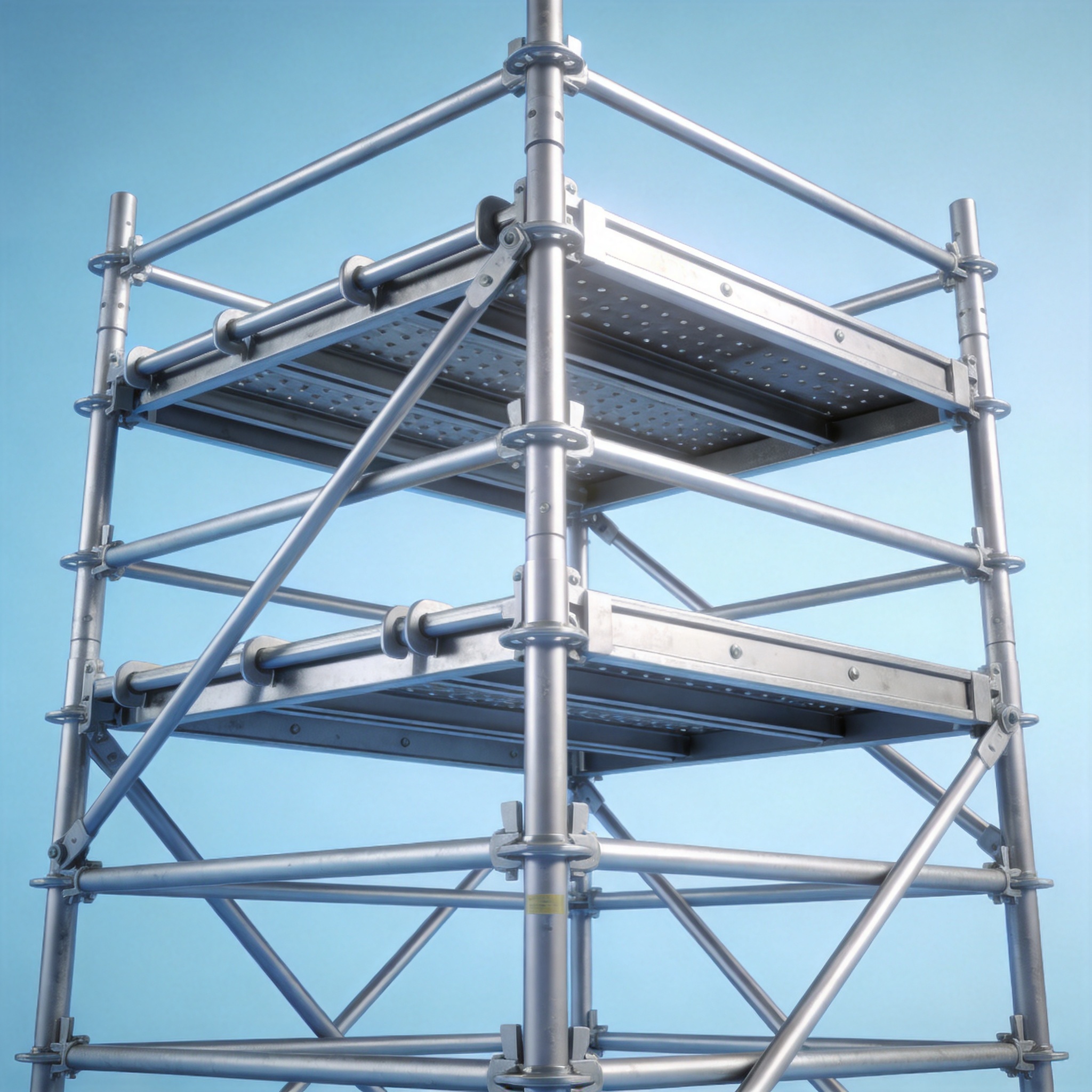 Global aluminum scaffolding market size chart 2024