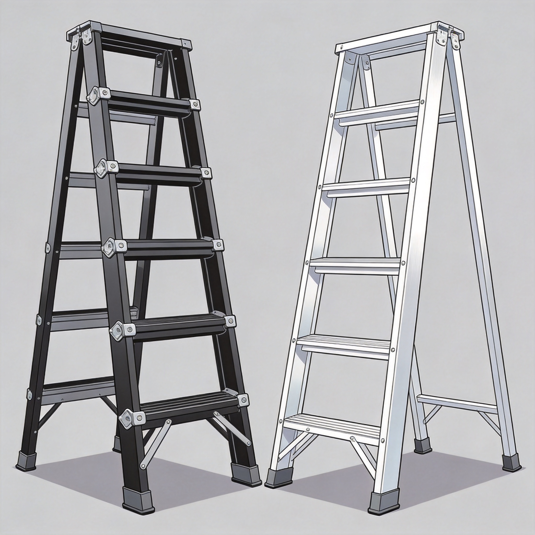 Aluminum ladder load rating standards chart